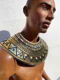 Anubis collar, egyptian necklace, usekh, ancient egypt costume, pharao