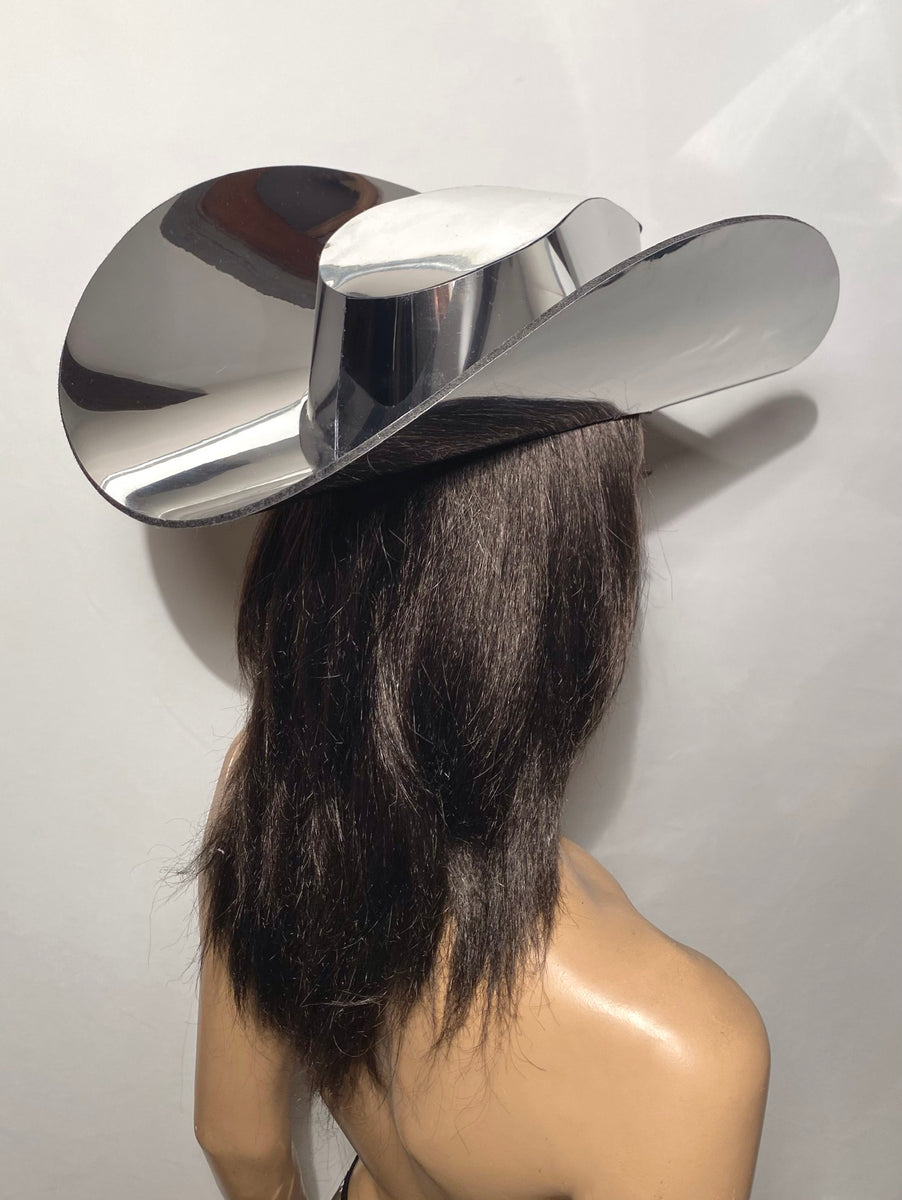 Chrome Cowboy hat – divamp