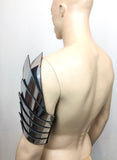 futuristic spartan shoulder armour custom made for men or women Robot heart