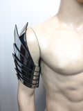 futuristic spartan shoulder armour custom made for men or women Robot heart