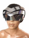 Futuristic cosplay goggles , scifi, cyber eyewear, headpiece , face mask as seen on Nicki Minaj