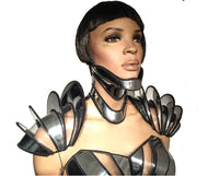 3 piece shoulder armour including posture collar armor