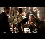 The ORIGINAL Divamp goddess bolero stand-up collar, sci-fi robot and cybergoth wrap fetish Egyptian costume