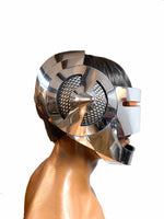 Headpiece sample robot cybergoth , robocop divamp couture