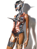 Robot Cone corset top ‘Where Giger met Sorayama ‘