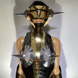 Headpiece sample robot cybergoth , robocop divamp couture