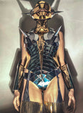 Robot Cone corset top ‘Where Giger met Sorayama ‘