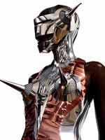 Robot Cone corset top ‘Where Giger met Sorayama ‘