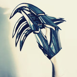 Pair of 10 large finger claws , Edward scissorhands , steampunk paws finger armour , large nails