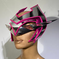 80s Futuristic goggles , scifi, cyber eyewear, headpiece , face mask