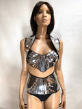 Multi-option belt top, can also be used as a belt cincher, belt bustier