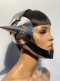 Headpiece sample robot cybergoth , robocop divamp couture