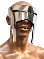 Anger Spartan monoblock cyclops, robot goggles futuristic eyewear, scifi visor, cyberpunk eyewear, future facemask