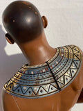 Anubis collar, Egyptisch, usekh, ancient Egypt costume, farao