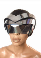 Futuristic cosplay goggles , scifi, cyber eyewear, headpiece , face mask as seen on Nicki Minaj