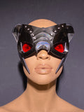 Cyber Scorpio Headpiece: Chrome Burning Man Mask