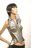 The original green corset combination designed by Divamp as seen in Spider Woman