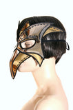 zanni mask , plague doctor mask with beak masquerade steampunk mask