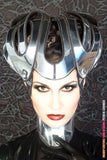 futuristic helmet modern warrior helmet scifi warrior headpiece armor sci fi futuristic steampunk cyber headdress superhero