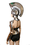 2 piece cyborg cyber robot arm futuristic spartan armour divamp couture