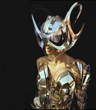 Computer Barbarella atomic sphere outfit