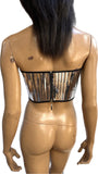 Multi-option belt top, can also be used as a belt cincher, belt bustier