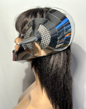 Headpiece sample robot cybergoth , robocop divamp couture