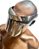 Large Anger Visor , cyclops, robot headpiece, cyberpunk, futuristic