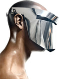 Large Anger Visor , cyclops, robot headpiece, cyberpunk, futuristic