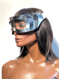 Chunky frames, futuristic eyewear visors, future eyewear, groovy paycodelic headpiece