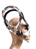 Atomic sphere headpiece design mask by divamp couture