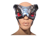 Cyber Scorpio Headpiece: Chrome Burning Man Mask