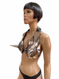 Robot Cone bra top ‘Where Giger met Sorayama ‘