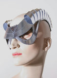 cyborg eyewear with horns, sci fi, cyber