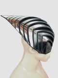 Wasp inspired cyborg mask headpiece, robot armour ,sci fi futuristic ,steampunk cyber, headdress cybergoth by Divamp couture