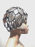 20s futurististic head cap