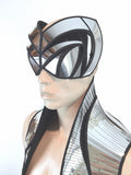 cyborg visors, futuristic headpiece mask