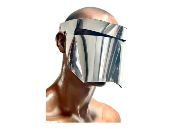 Large Anger Visor , cyclops, robot headpiece, cyberpunk, futuristic
