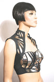 rubber apocalyptic vest from divamp couture