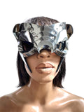 Cyber Scorpio Headpiece: Chrome Burning Man Mask