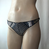 chrome bottom thong, silver thong briefs, silver thong, dancer pants, futuristic clothing, gogo bottoms