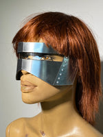 Brutalism monoblock cyclops visors eyewear, as seen on Lady Gaga