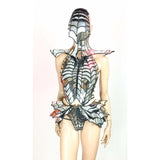 Scorpion bustle from divamp couture fetish gothic cosplay armor scifi clothing futuristic cybergoth
