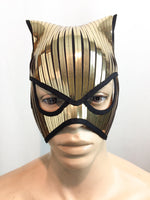baphomet catwoman fetish mask warrior headpiece armor sci fi  futuristic steampunk cyber headdress cybergoth