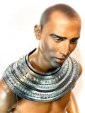 pharaoh collar, egyptian necklace, usekh, ancient egypt costume, queen of the night