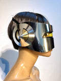 Where Giger met Sorayama cyclops, robot goggles futuristic eyewear, cyclop scifi, cyberpunk eyewear, futuristic facemask