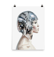 24x18” poster, Futuristic Artwork by Divamp Couture wall hanging homedeco , high gloss photo print”Where Giger met Sorayama” scifi,cyborg