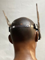 Antenna Monoblock cyclops, robot goggles retro futuristic eyewear, scifi visor, cyberpunk eyewear, future facemask