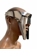Anger Spartan monoblock cyclops, robot goggles futuristic eyewear, scifi visor, cyberpunk eyewear, future facemask