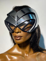 cyborg goggles futuristic, clear glasses ,sci fi, cyber eyewear, mask, goggles, face mask